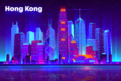城市,亚洲,夜生活,卡通,商务,城市武士,建筑,都市风景