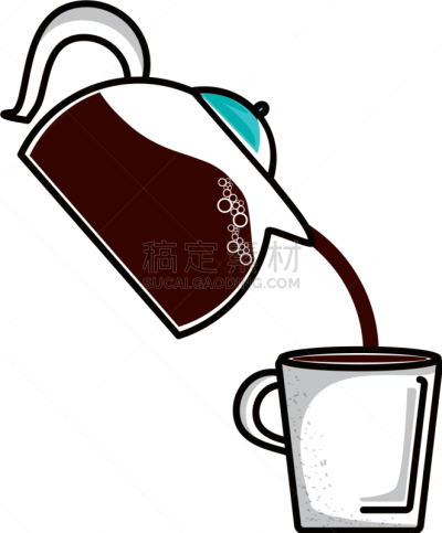 咖啡,杯,茶壶,商业厨房,茶,饮料,华丽的,传统,食品,烹调