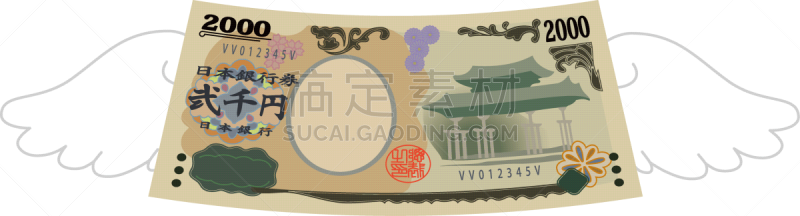 翎毛,翅膀,鸟类,浪费钱,绘画插图,日本,债务,洛恩,服装翼