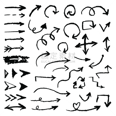 式样,画笔,符号,背景,笔触,蜡笔画,黑色,矢量,圆形,白色