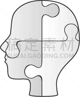 分离着色,人,侧面像,棋盘游戏,谜题游戏,部分,团队,概念,休闲,思考