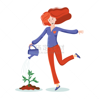 社交聚会,环境,公园,植物,绘画插图,园艺,城市,人,概念,平坦的