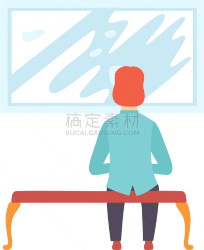 男人,看,后备球员,创造力,人,坐,休闲,想象