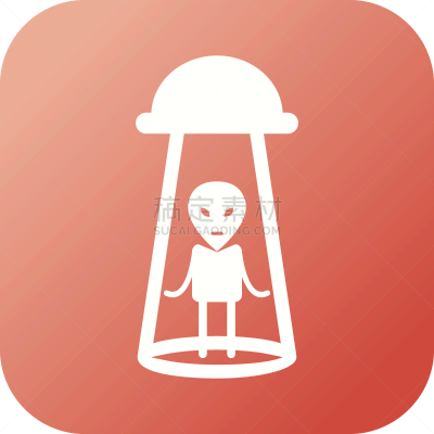 符号,外星人,诱拐者,个性,图标,分离着色,图表设计师,现代,数码图形,山