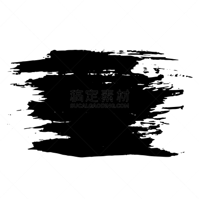 干的,墨水,毛笔架,涂料,凌乱,粗糙的,笔触,分离着色,白色