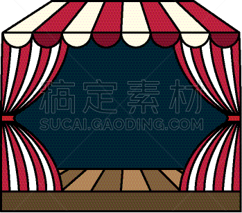 分离着色,马戏团,指挥台,可爱的,传统,事件,首次公演,问候