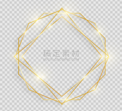 黄金,闪亮的,华贵,绘画插图,矢量,边框,贺卡,请柬,分离着色,发光