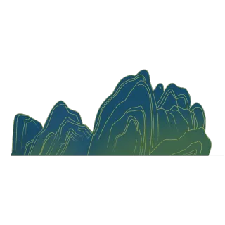 山 山高端免抠 山素材下载 稿定素材