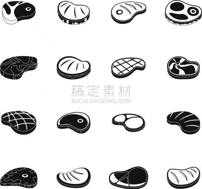 牛排,牛肉,晚餐,简单,格子烤肉,计算机图标,配方,清新,食品,午餐