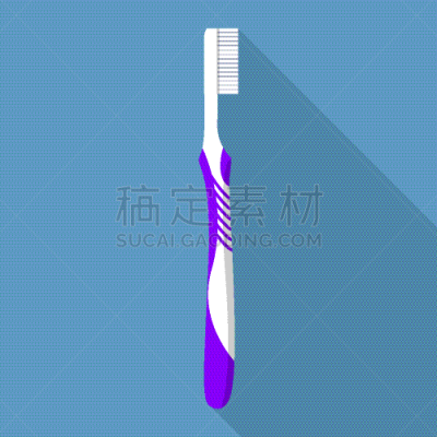 牙刷,白色,活力,分离着色,清新,粉色,纯净,紫色,牙医