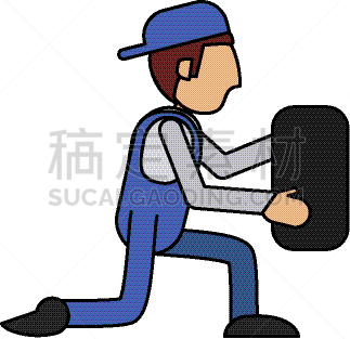 汽车,图像,车间,图标,商务,概念,跪着,技术