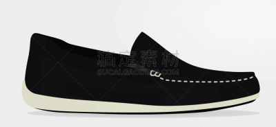 黑色,鞋具,鞋子,模板,现代,夏天,时尚,白色,衣服,分离着色