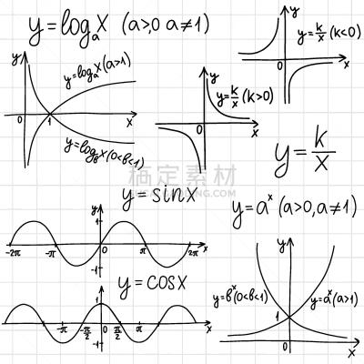 数学符号,式样,公式,黑板,图像,代数,矢量,几何学,教育,手写