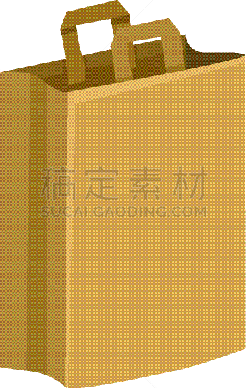 牛皮纸,购物袋,一次性物品,比例,购物篮,环境,食品杂货,小的,顾客,商品