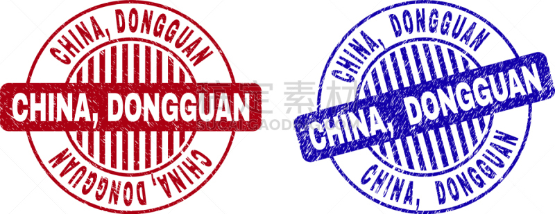 东莞,圆形,橡皮章,划痕,摇滚乐,分离着色,红色,条纹
