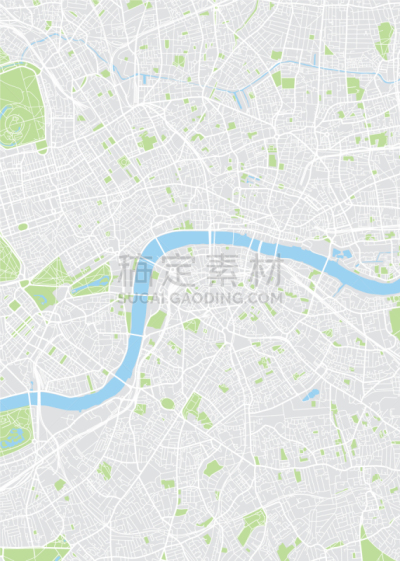 做计划,航拍视角,伦敦,林荫路,公园,英格兰,河流,建筑