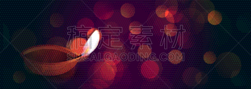 油灯盏,排灯节,背景虚化,自然美,拉克什米,传统,请柬,照亮,问候