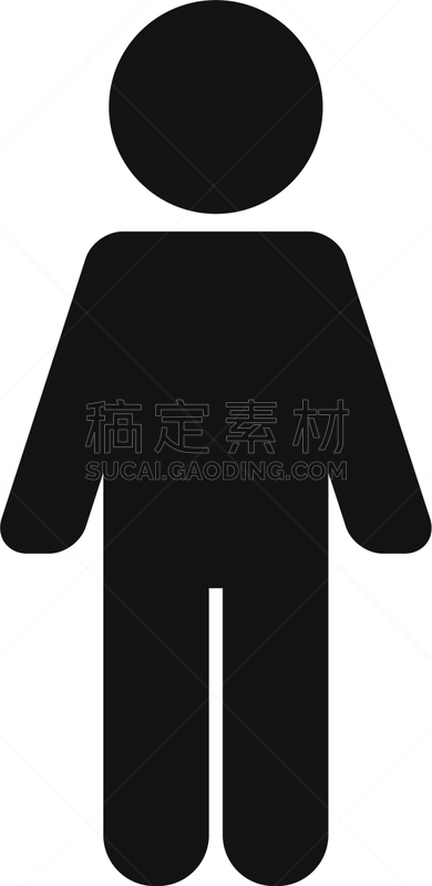 男人,计算机图标,白色,分离着色,男孩,商务,人,摆拍,图像,站