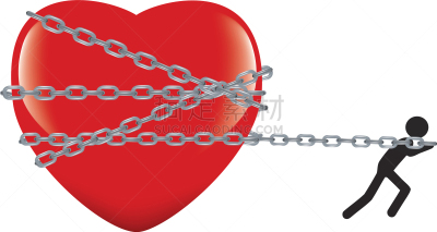 绑扎了的,链,诱拐者,透不过气来,图像,矢量,拖曳,偷盗