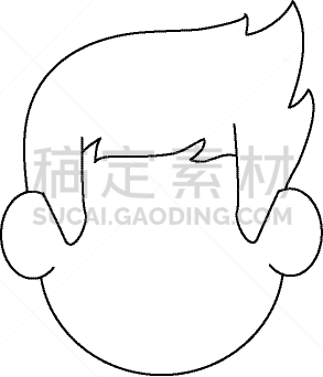 男人,人的脸部,卡通,商务,人,概念,肖像,图像,性格,违约