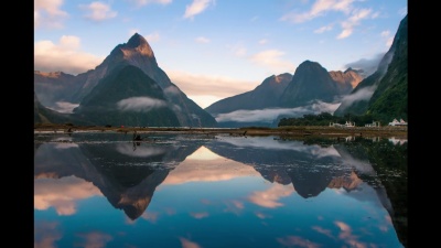 Milford Sound，新西兰菲尔德兰