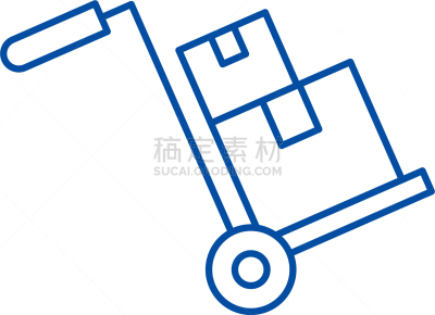 概念,线图标,商务,汽车,简单,模板,商品,递送,搬迁,装货