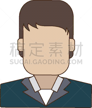 男商人,侧面像,头像,分离着色,商务,人,肖像,图像,性格,违约