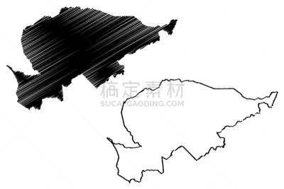 瓜伊拉,办公室,巴拉圭,国内著名景点,草图,比亚里卡火山,城市,剪影