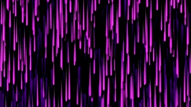抽象背景与霓虹灯紫色线条。上下移动。无缝环路