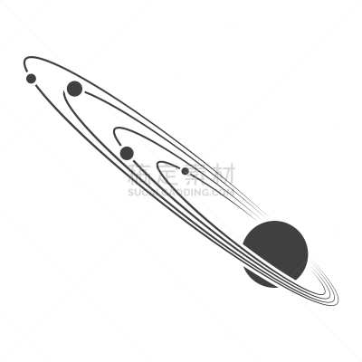 计算机图标,矢量,太阳,轨道运行,星图,白色背景,有序,一个物体,背景分离,打印单据