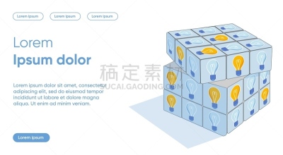 书页,问题,矢量,模板,平坦的,商务,多样,着陆,思考,决定