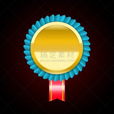 证章,黄金,奖牌,海洋,奖,溢价,选择