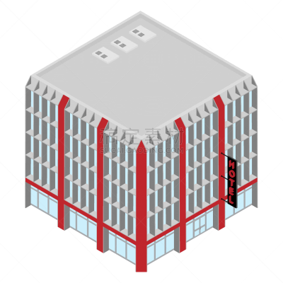 酒店,图标,咖啡,手提箱,小的,建筑业,餐馆,发型屋,悬于之上,建筑