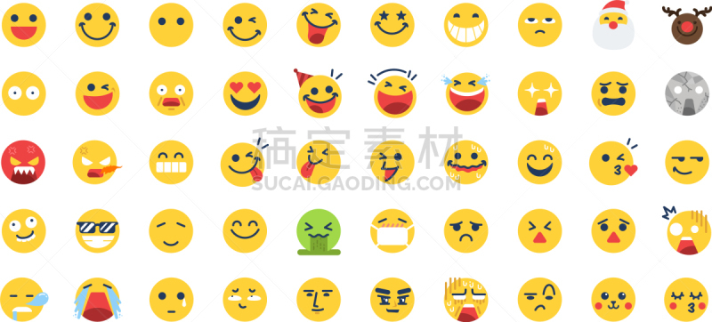表情符号,可爱的,面部表情,舌头,欢乐,白色,分离着色,爱,哭,微笑