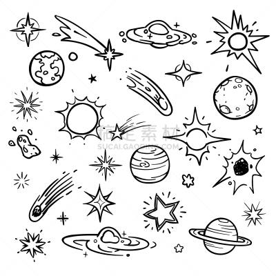 太空,乱画,手,星星,化学元素周期表,华丽的,天文学,技术,科学,绘制