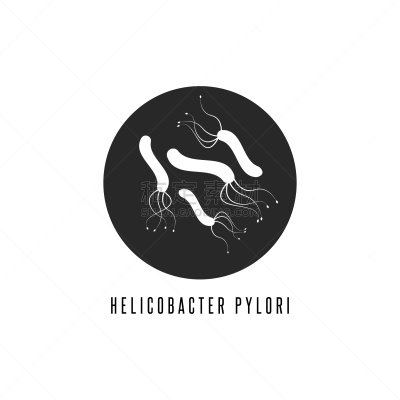 helicobacter pylori logo gastric bacterium
