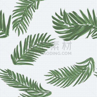 海滩,四方连续纹样,棕榈叶,背景,壁纸,植物,夏天,阿罗哈,圆形,复古