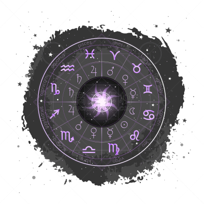 摇滚乐,绘画插图,标志,太阳,算命,行星,圆形,背景,算命