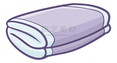 舒服,折叠的,紫色,可爱的,背景分离,纺织品,华贵,棉,床,床上用品