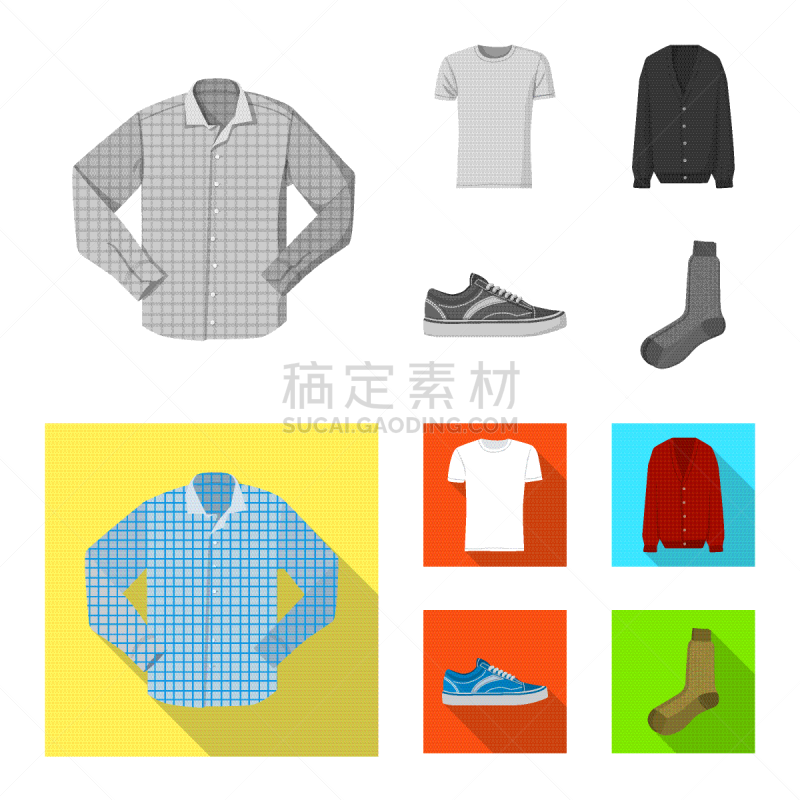 品牌名称,衣服,分离着色,男人,人造物,毛衣,外套,纺织品,鞋具,布置