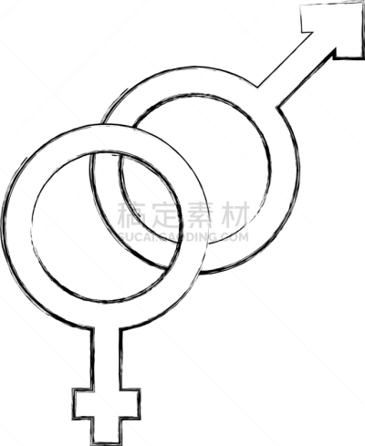 男性,女性标志,分离着色,男孩,轮廓,男人,女性特质,图像,卫生间,女人