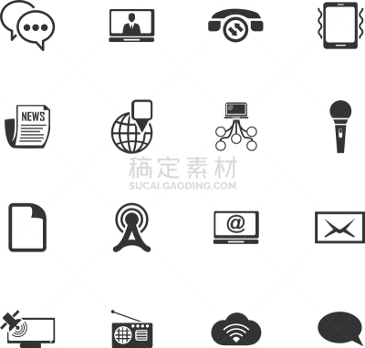 计算机图标,传媒,商务,计算机,电子邮件,云,电视机,沟通,布置,讨论