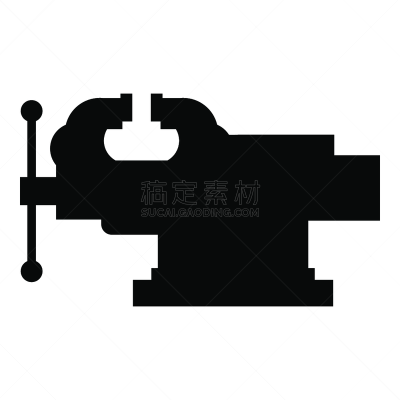 绘画插图,计算机图标,图像,矢量,工具,虎钳夹口,黑色,扁平化设计,人的嘴,修理