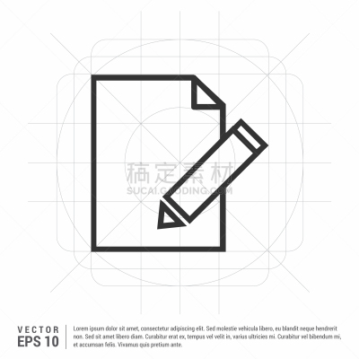铅笔,图标,编辑设备,几何形状,轮廓,创造力,图像,矢量,联系,写