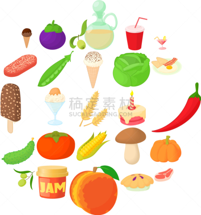 商品,罐子,动画片,国际著名景点,寿司,热,清新,食品,果酱,喂养