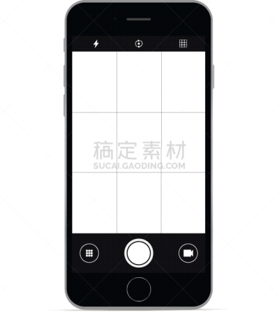 相机,分离着色,白色,空白的,概念,图像,模板,苹果,联系,设计