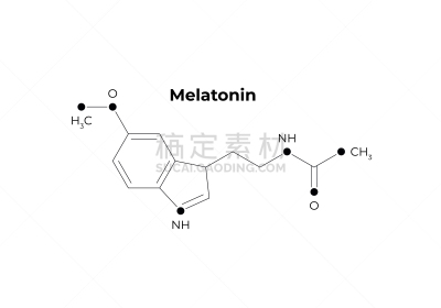 矢量,科学,极简构图,荷尔蒙,分离着色,黑色,睡觉,教育,设计