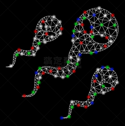 铁丝网,外星人,明亮,计算机网络,闪光灯照明,斑点,精子,白色,红色,闪亮的