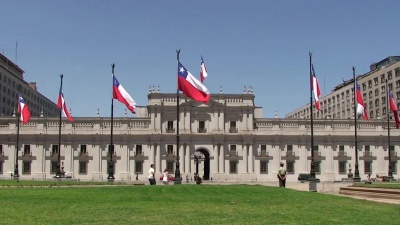 智利圣地亚哥拉莫内达宫殿( acio de La Moneda-Santiago)