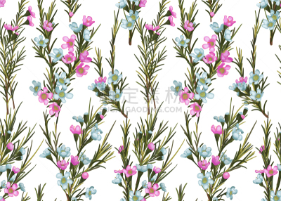seamless watercolor background of pink and blue
